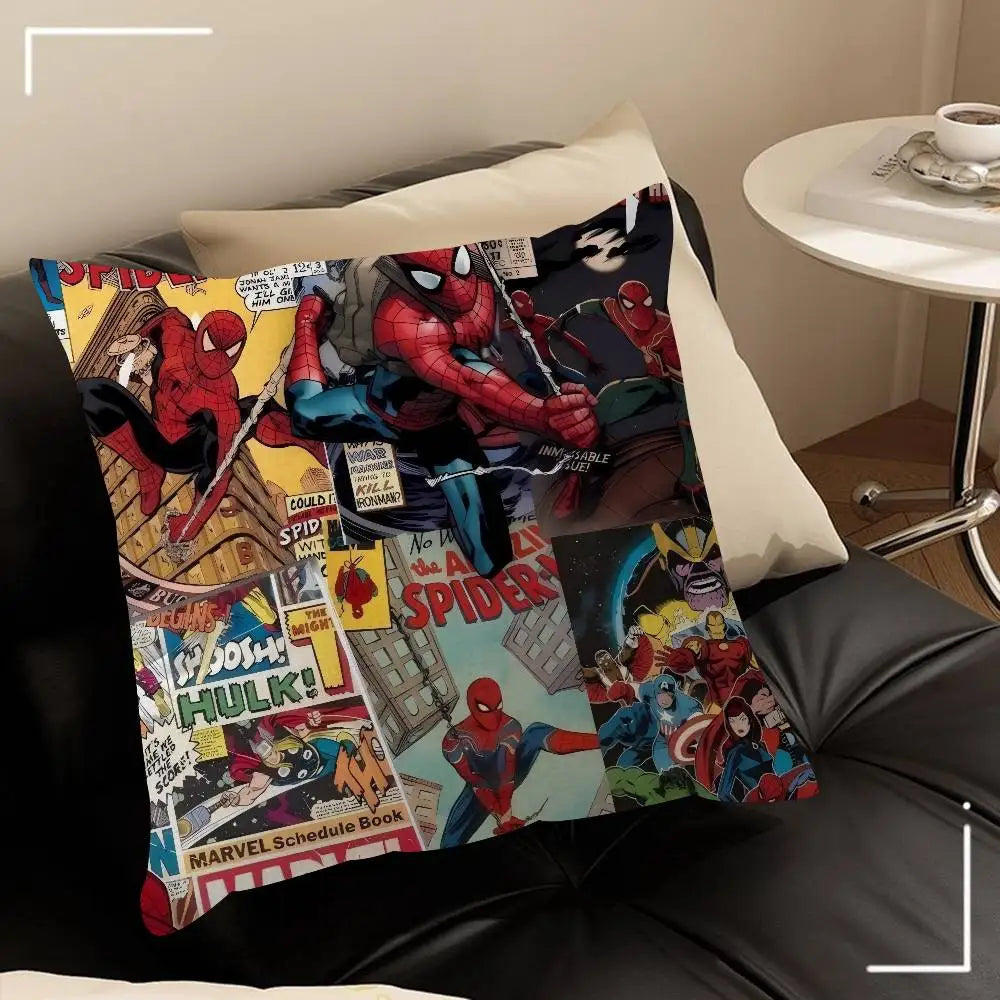 Movie S-Spider Cool Man Classic Pillow Decor Set Cushion Covers