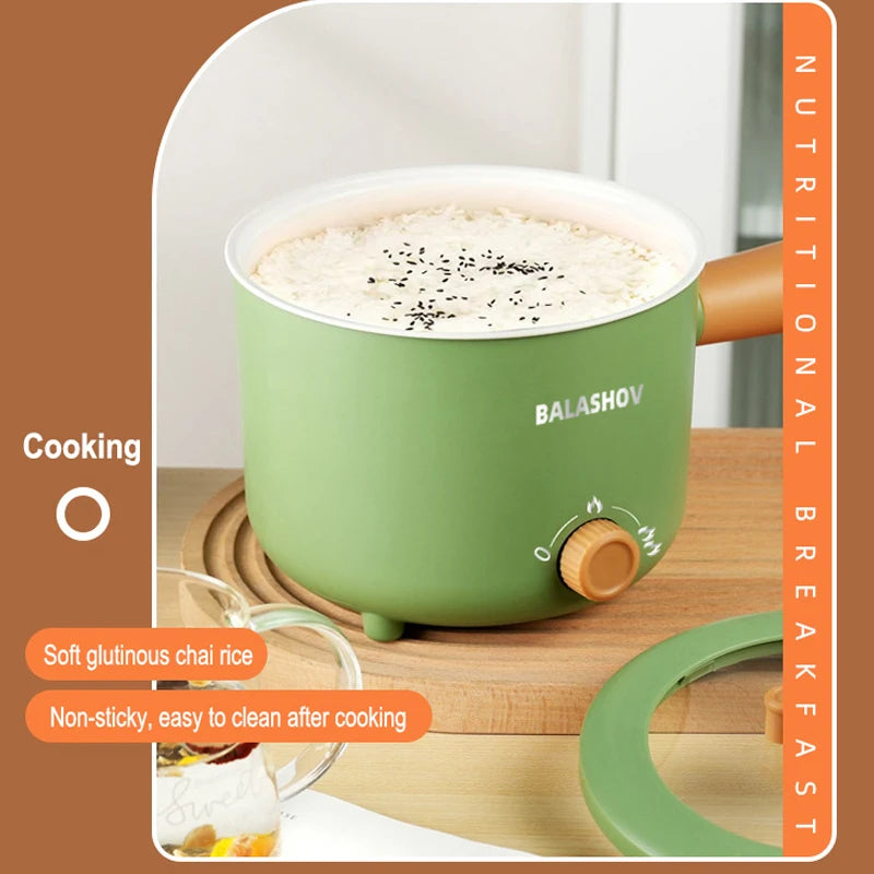 Electric Double Layer Hot Pot Cooker. Soup Heater Multifunctional Cooker