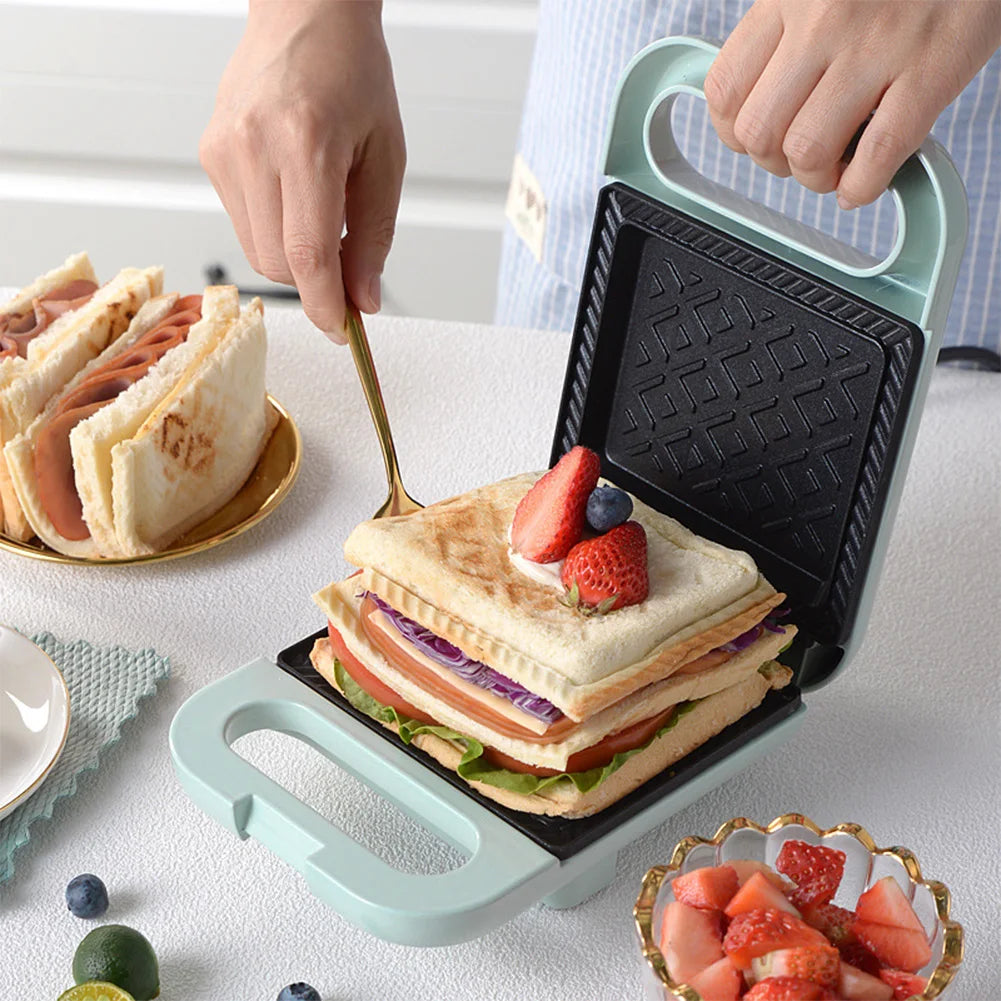 Electric Multi-Food Non-Stick Panini Press for Sandwiches Omelets ETC.