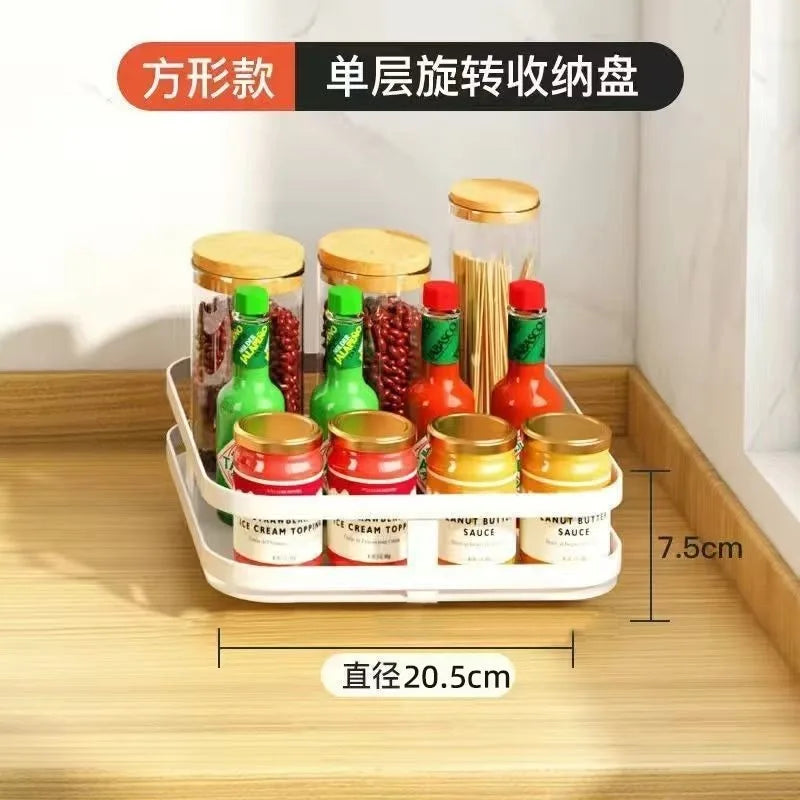 Kitchen Countertop Multi-Functional Condiment storage rack