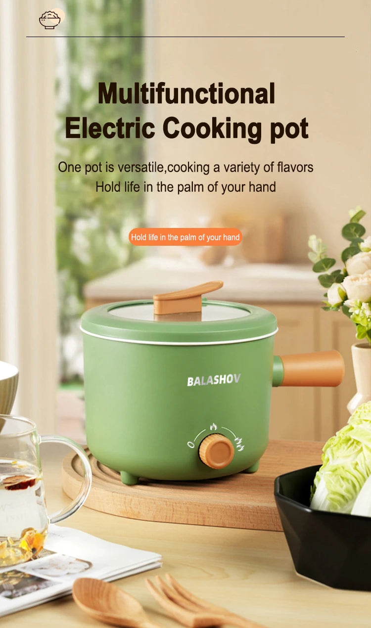 Electric Double Layer Hot Pot Cooker. Soup Heater Multifunctional Cooker