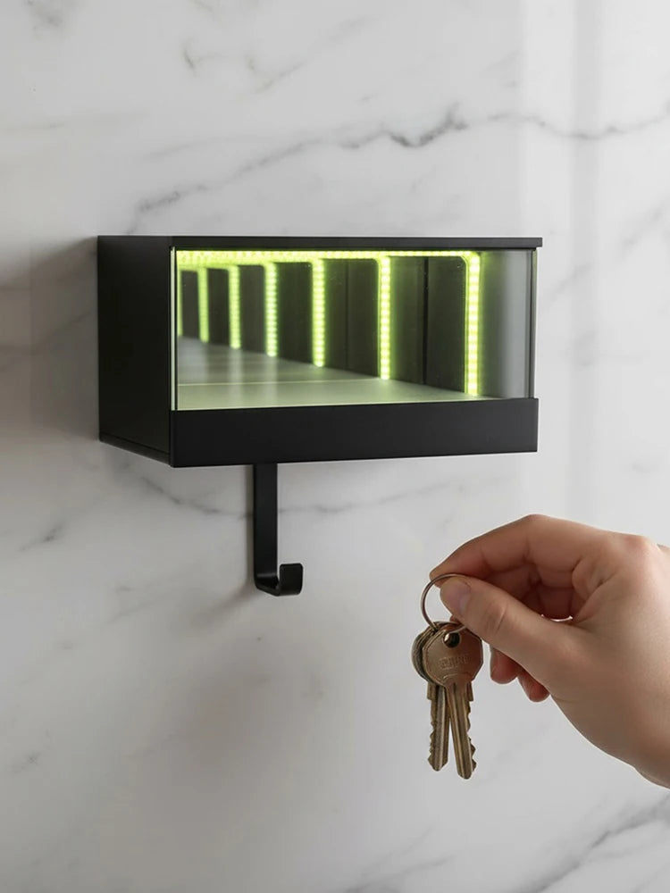 3D Printed Wall Mount Car Key Storage & Holder, Garage & Entryway Keychain