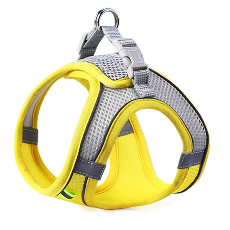Adjustable Breathable Reflective Pet Harness Vest Chest Rope Set