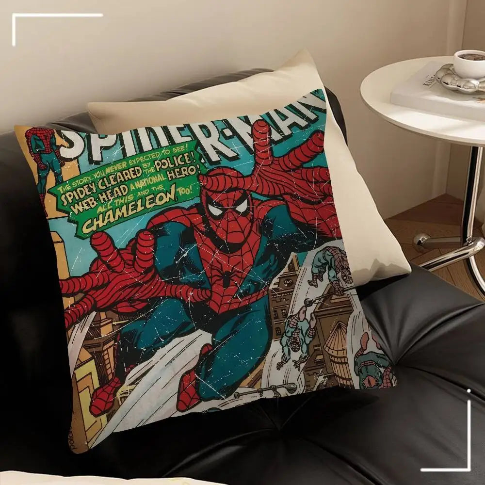 Movie S-Spider Cool Man Classic Pillow Decor Set Cushion Covers