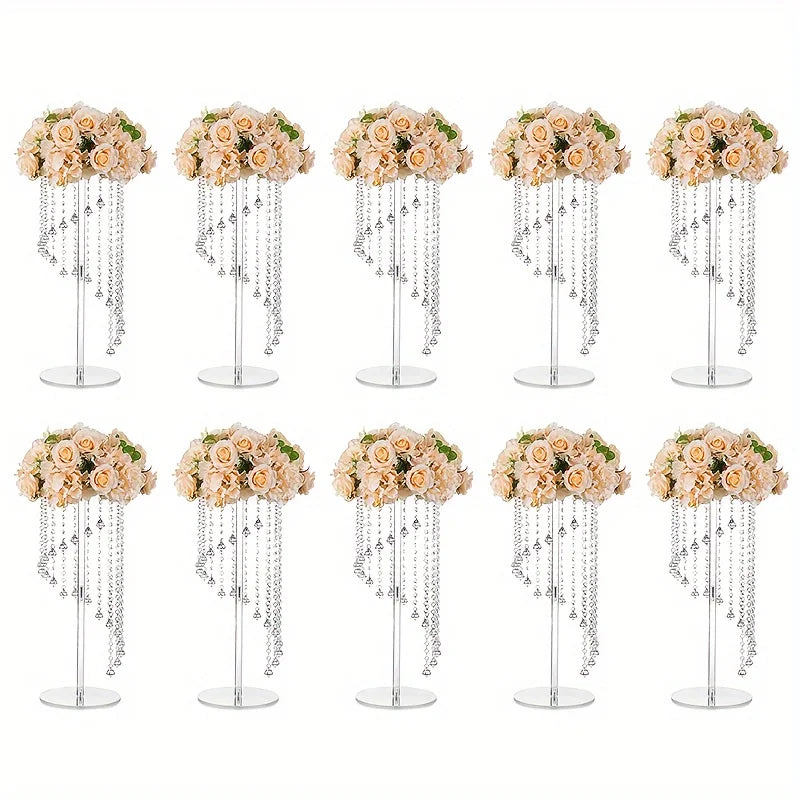 23.6 Inch Tall Acrylic Multi-Purpose Decoration Vases