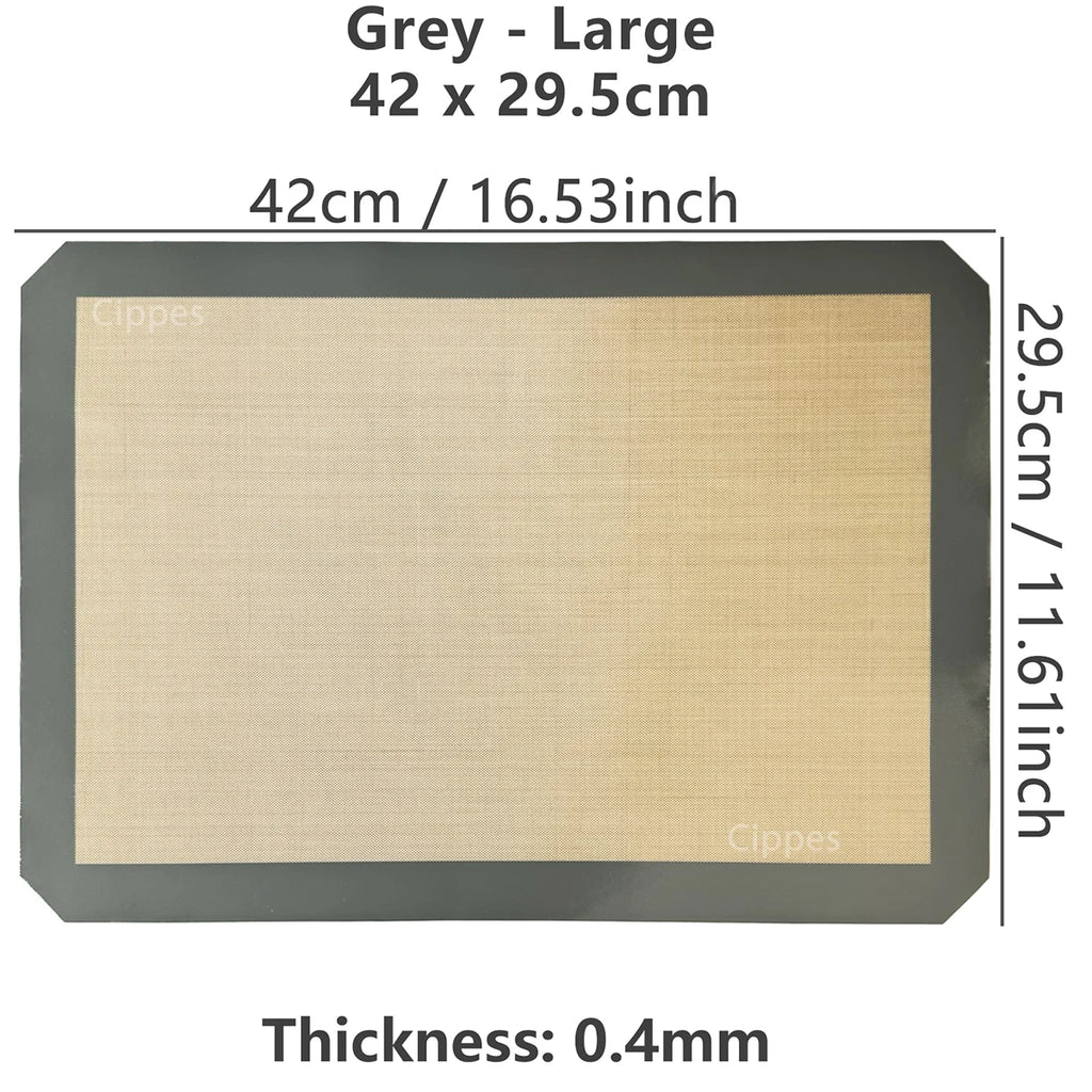 1PC Silicone Baking Mat for Oven, Reusable Non Stick Heat Resistant Bakeware Liner