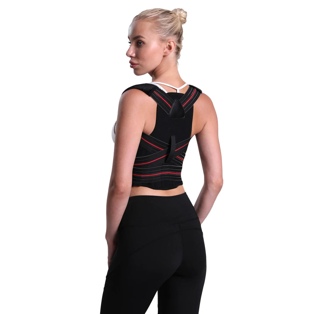 Adjustable Posture Corrector For Back & Shoulder Support Brace