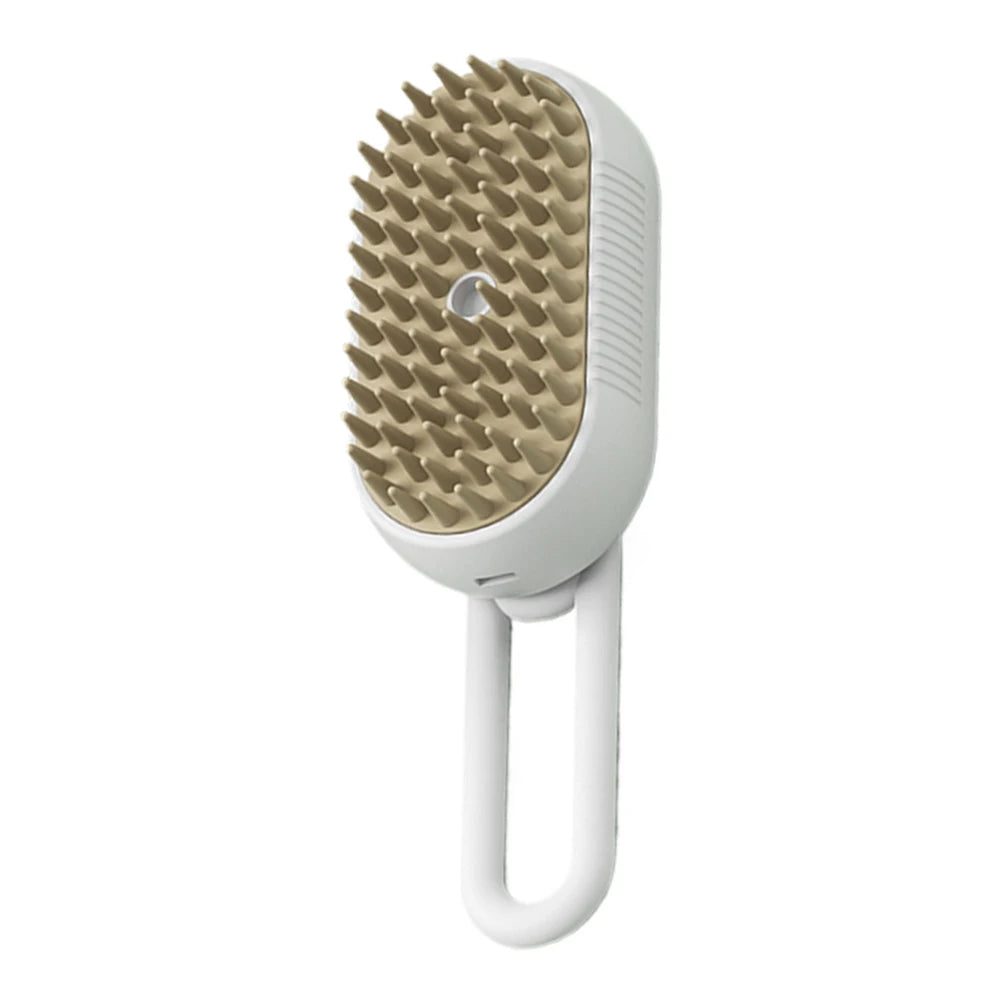 Electric 3-in-1 Pet Hair Spray and Massage Brush