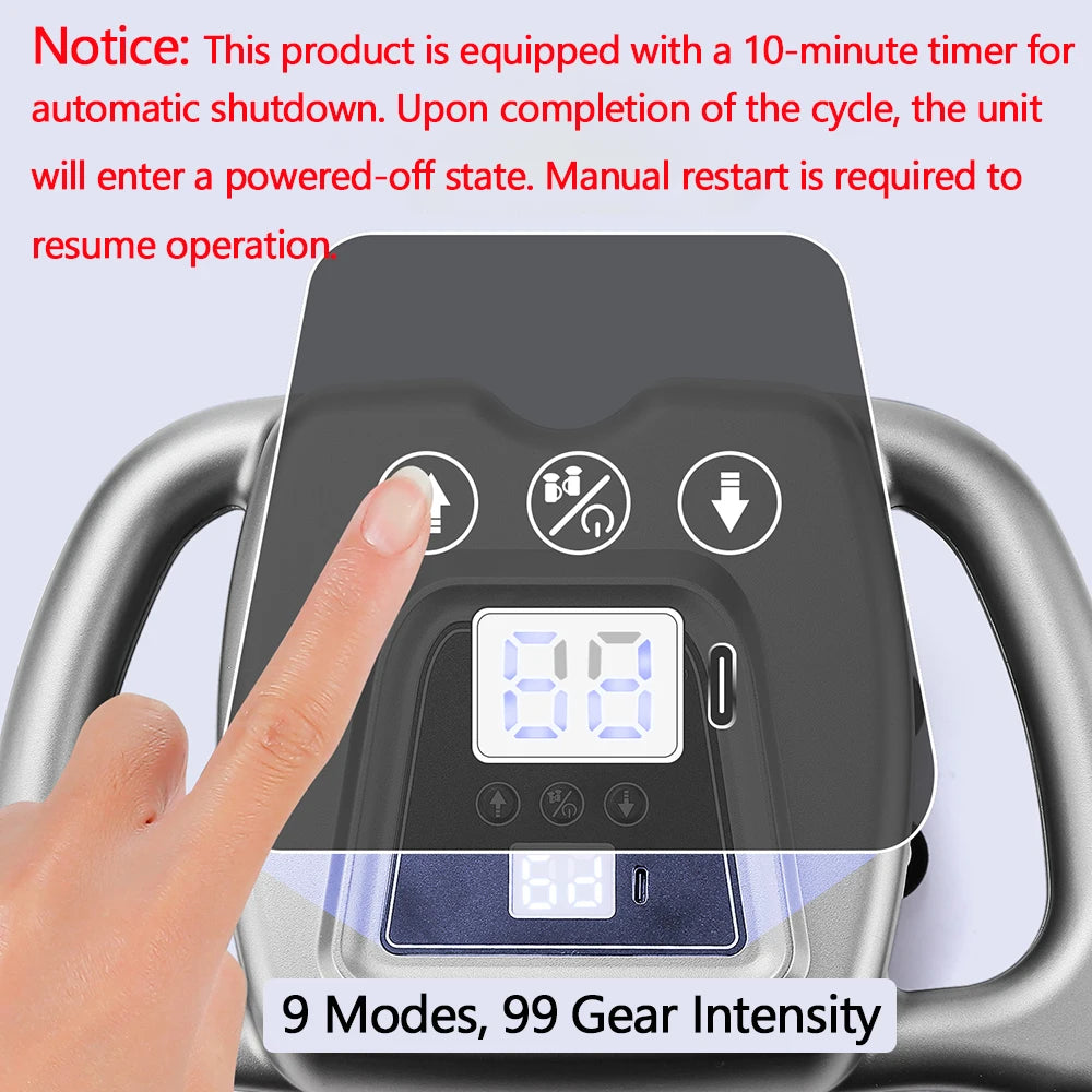 16-Head Fascia High-Frequency Vibration Body Massager For Back, Waist, Neck, and Shoulders