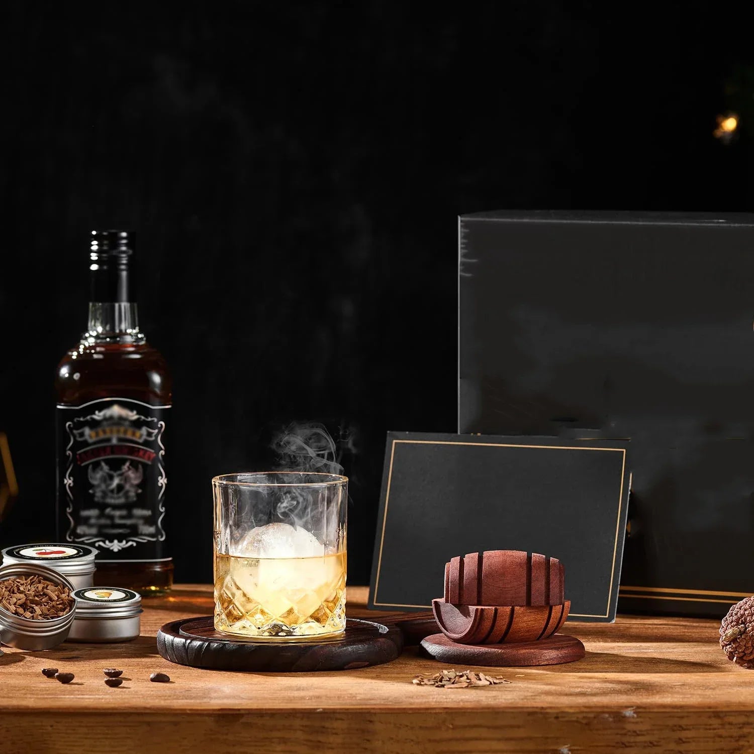 Whiskey Smoker Kit with Wood Chips
