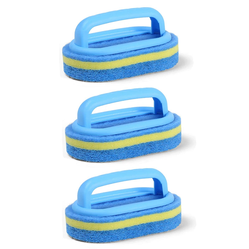 Sponge Multi-Cleaning Brush With Handle