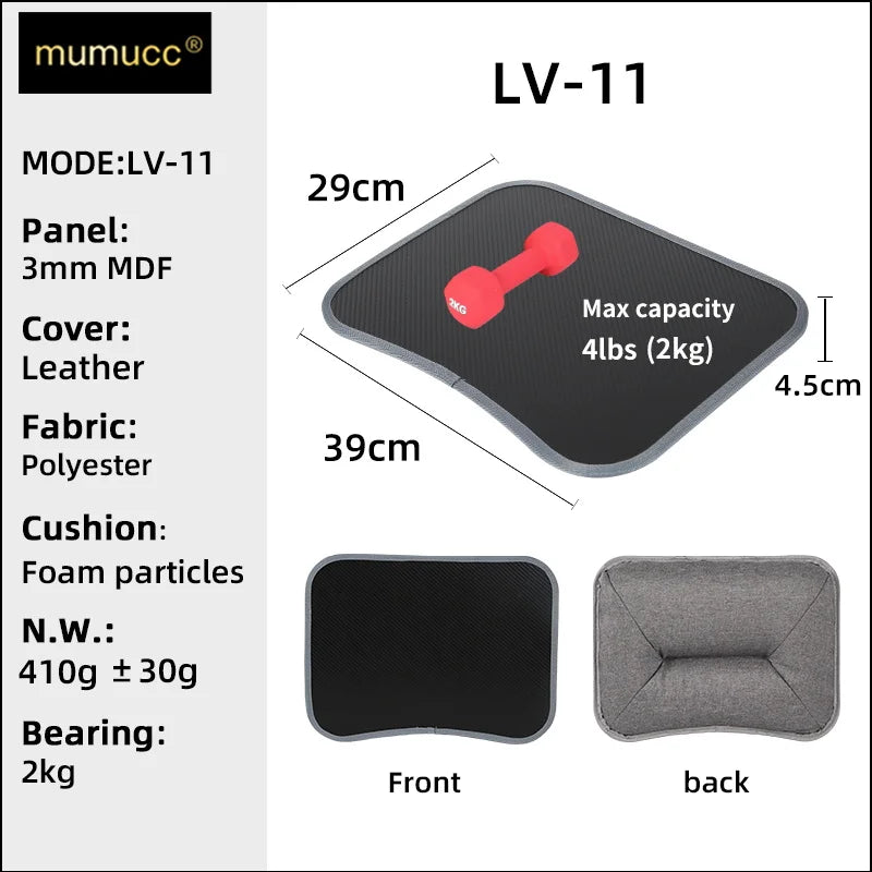 Multifunctional Laptop Desk With Foam Particle Filled Cushion & Hard Mouse Pad