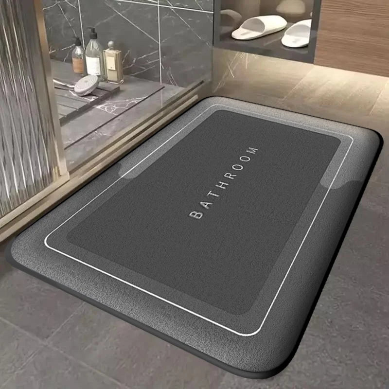 Thickened Bathroom Quick Absorbent Non-Slip And Dirt Resistant Mat