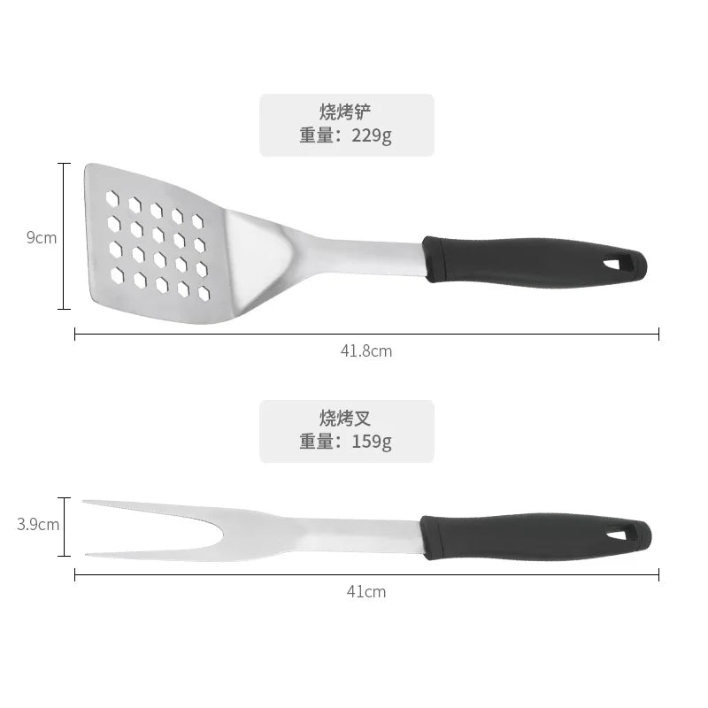 BBQ Grilling Utensil Accessories Tool Kit