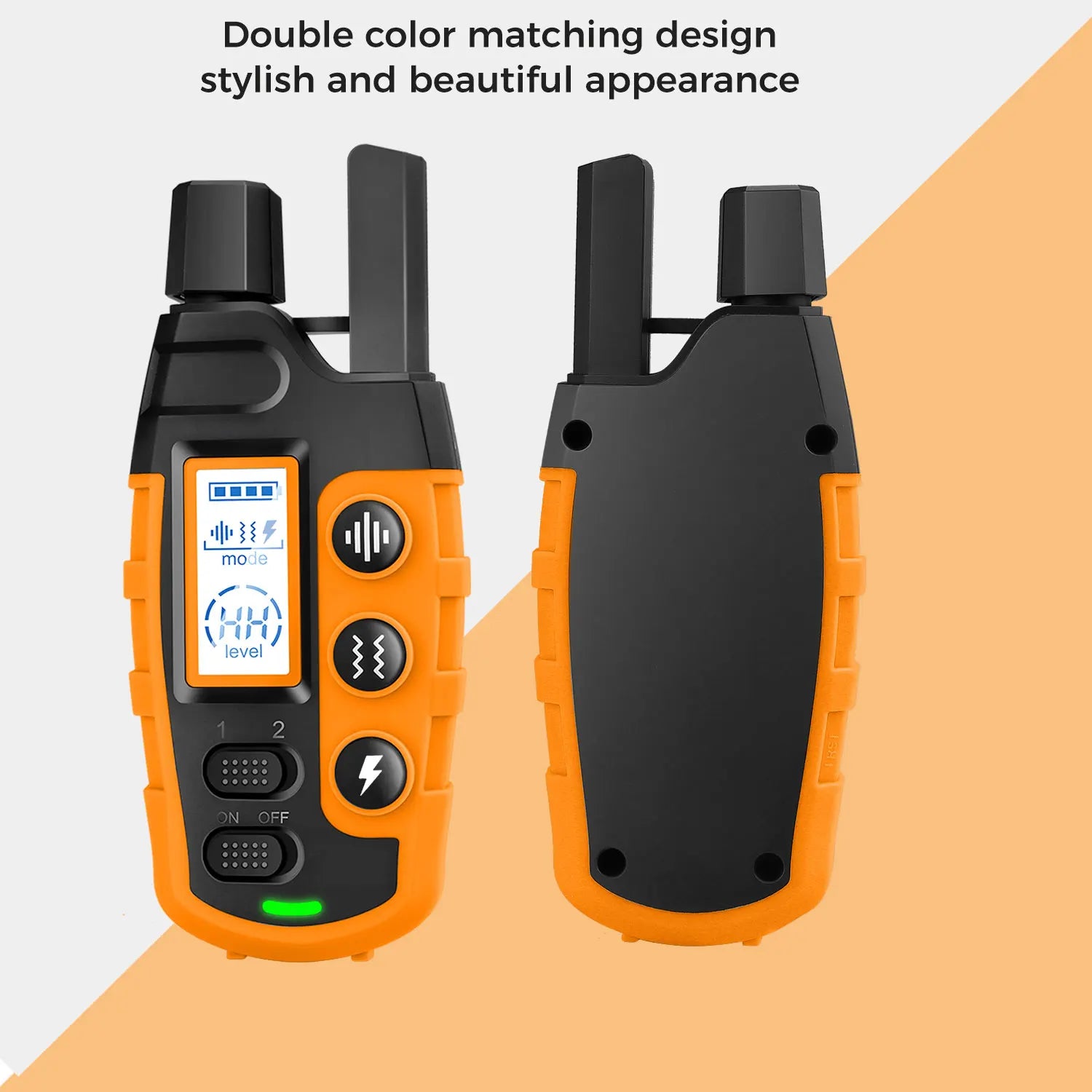 3300Ft Electric Remote Control Dog Training Collar Waterproof Pet Behavior For 5-120lbs Puppy With Shock Vibration