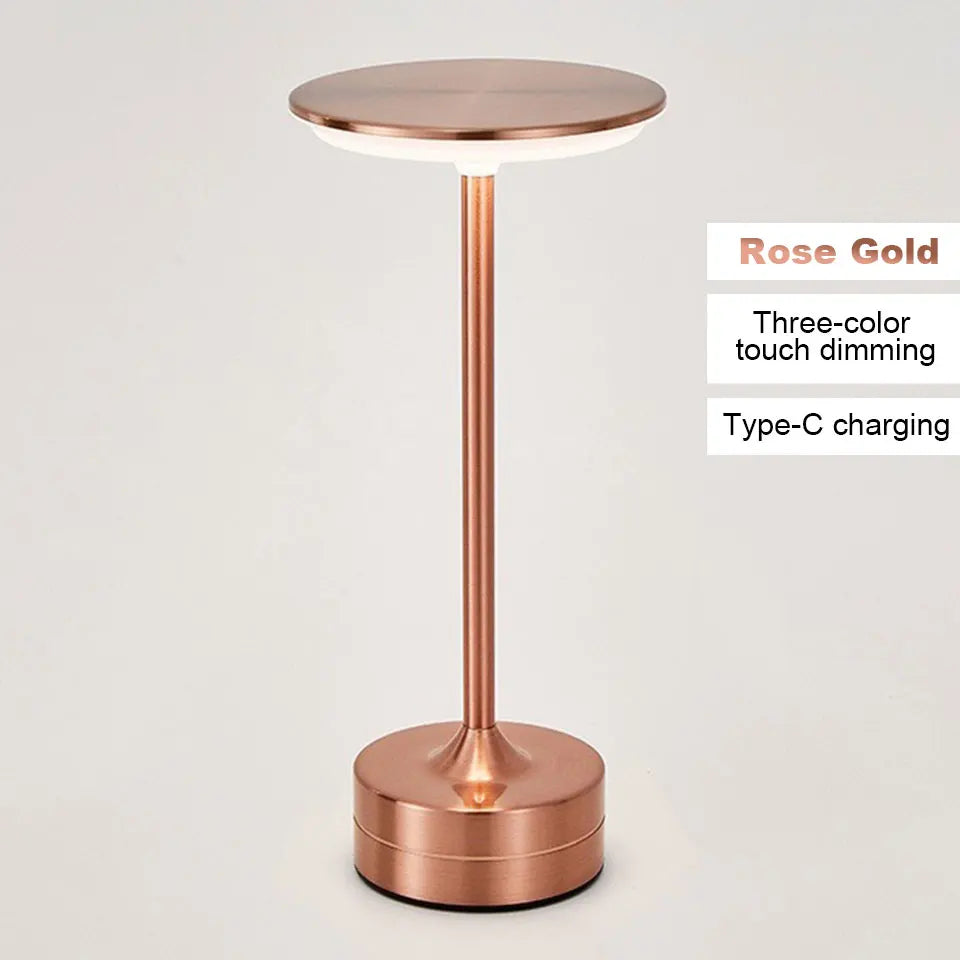 LED Touch Sensor Table Lamp & Night Light & USB Rechargeable