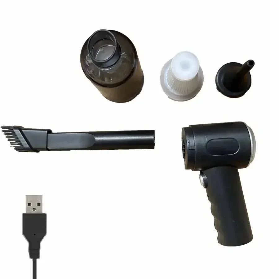 9000Pa Wireless Car & Home Vacuum Cleaner USB Charging 1200mAh Portable
