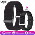 Sport Fitness Tracker Smart Bracelet Heart Rate Blood Pressure Monitor & Smartwatch Band