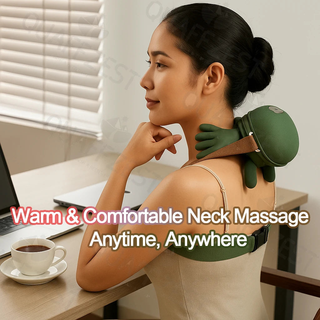Wireless Electric Neck And Shoulder Muscle Massager