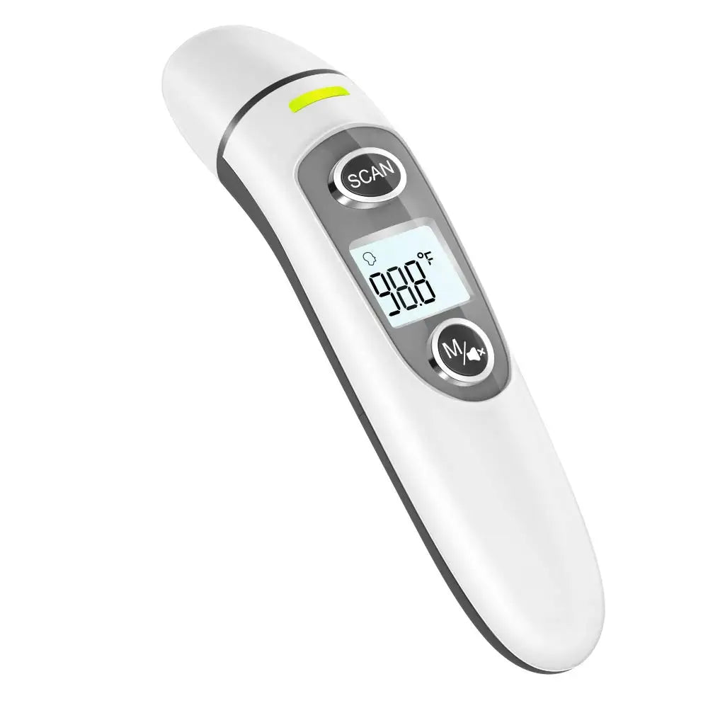 Forehead & Ear Infrared Digital LCD Display 35 Memory Reader Thermometer