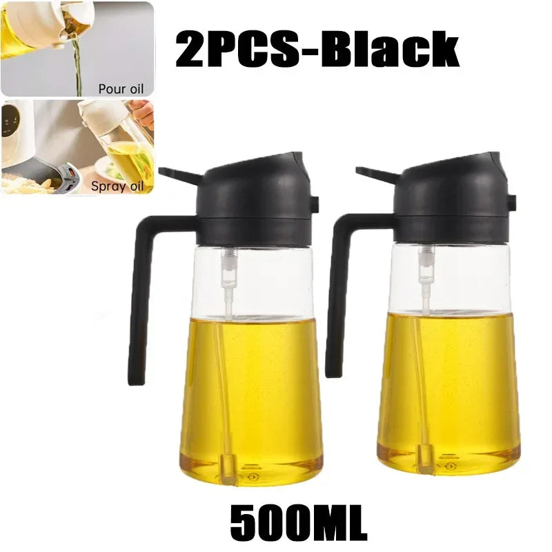 Oil Spray Dispenser Seasoning Accessories Oil Cruet Bottle Sprayer Container