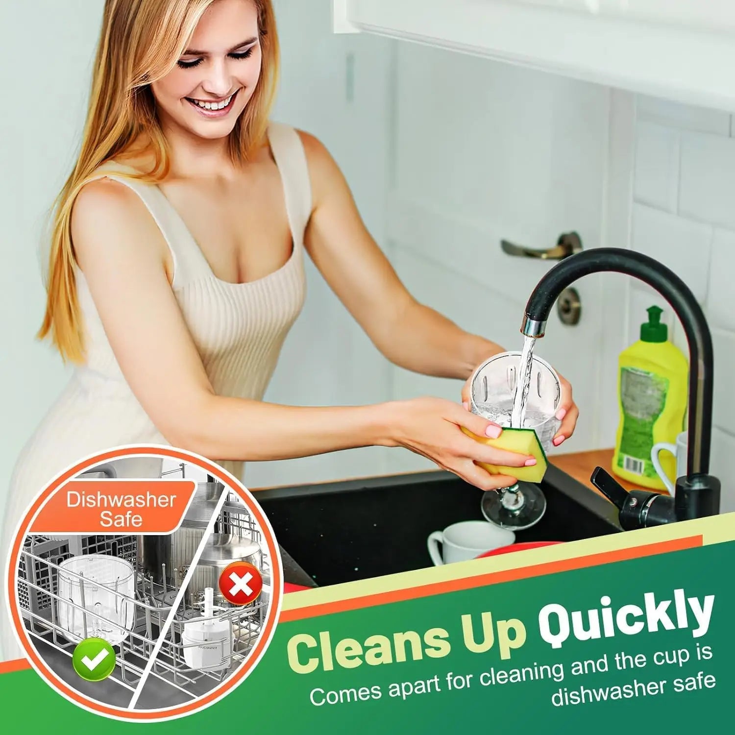 300ML Portable Cordless Mini Food Processor For Multi-Foods