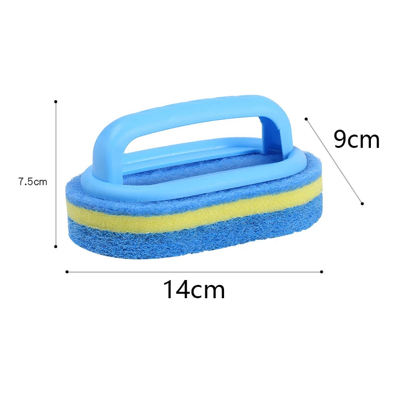 Sponge Multi-Cleaning Brush With Handle