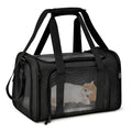 Soft Side Pet Backpack Travel Bag Carrier For Small Pets