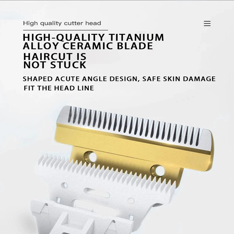 Electric Pet Hair Clipper and Hair Trimmer Set For Pet Grooming With an Electric Shaver Ceramic Blade with USB Charging