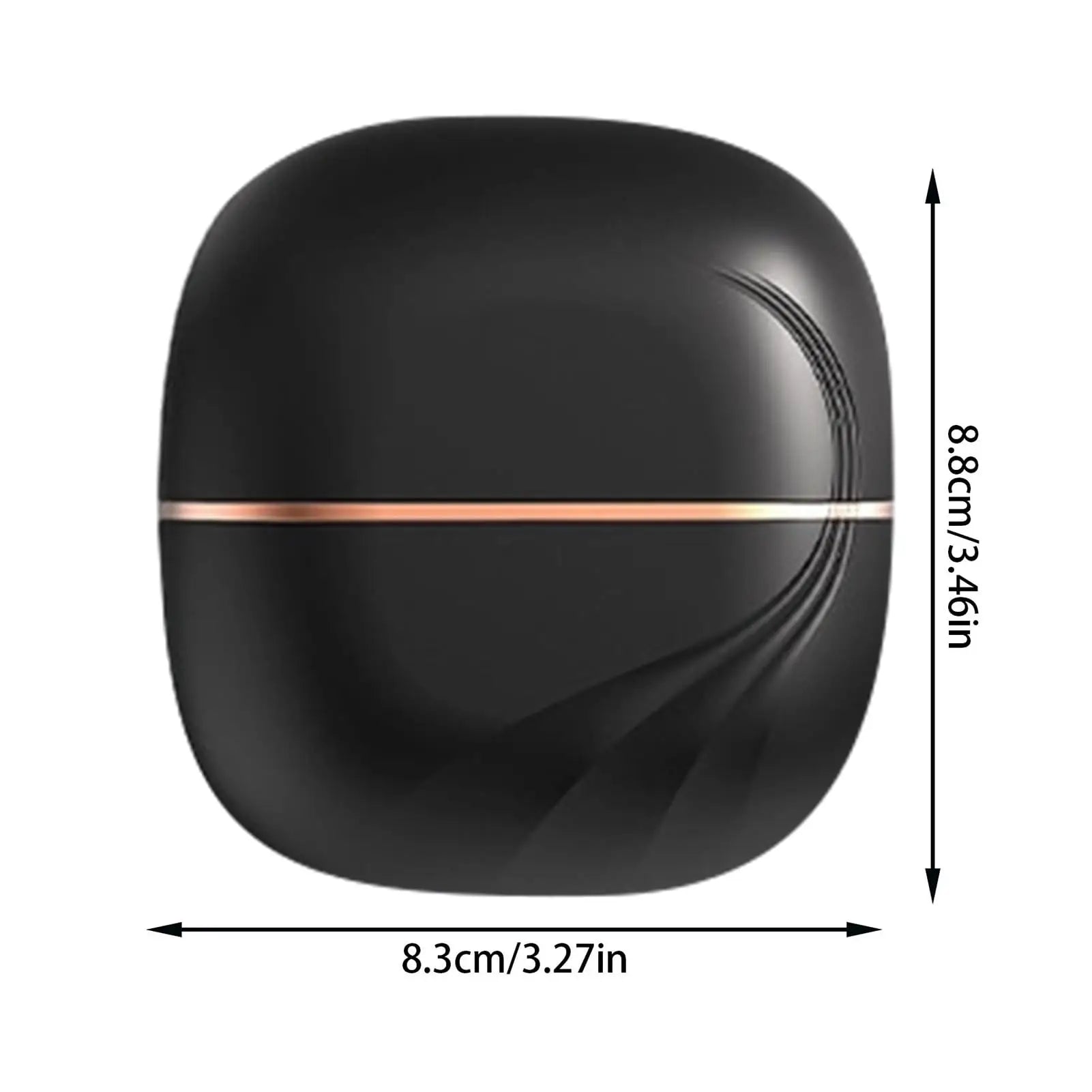 New Mini Portable Rechargeable Hair Straightener Brush With Anti-Scald Shell Cordless USB Charging