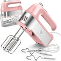 450W Electric Hand Mixer with Scale Cup, Turbo Boost & 5 Speeds