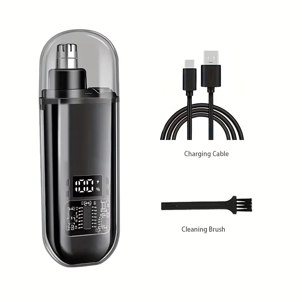 USB Charging Portable Electric Nose and Ear Hair Trimmer With Quick Charging