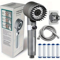 Turbo Charged Multiple Spray Modes Handheld Filter Shower Head With On/Off Switch