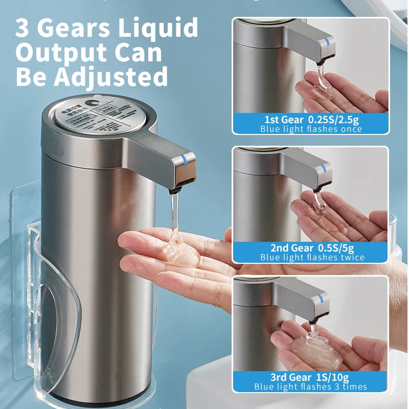 Kitchen Soap and/or Hand Sanitizer Automatic Sensor With Smart Electric Dispenser 304 Stainless Steel