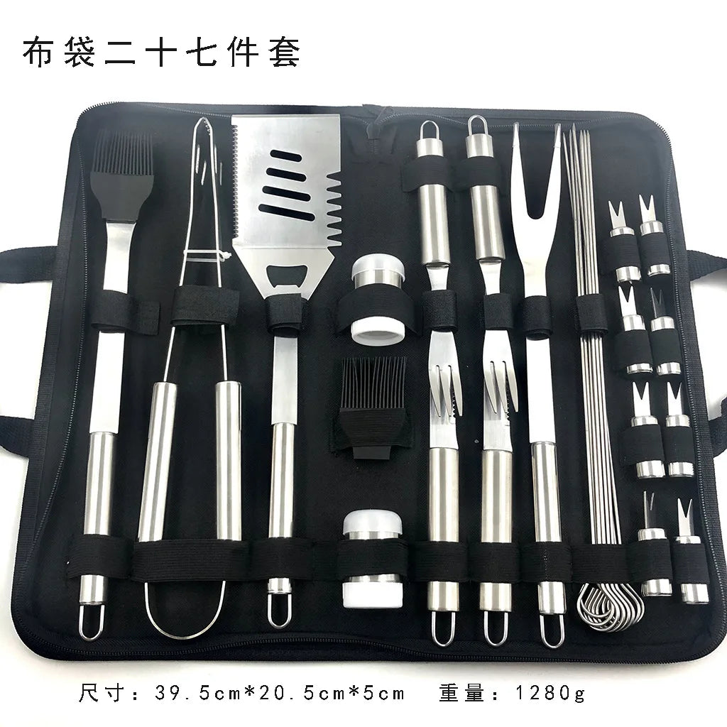 BBQ Grilling Utensil Accessories Tool Kit