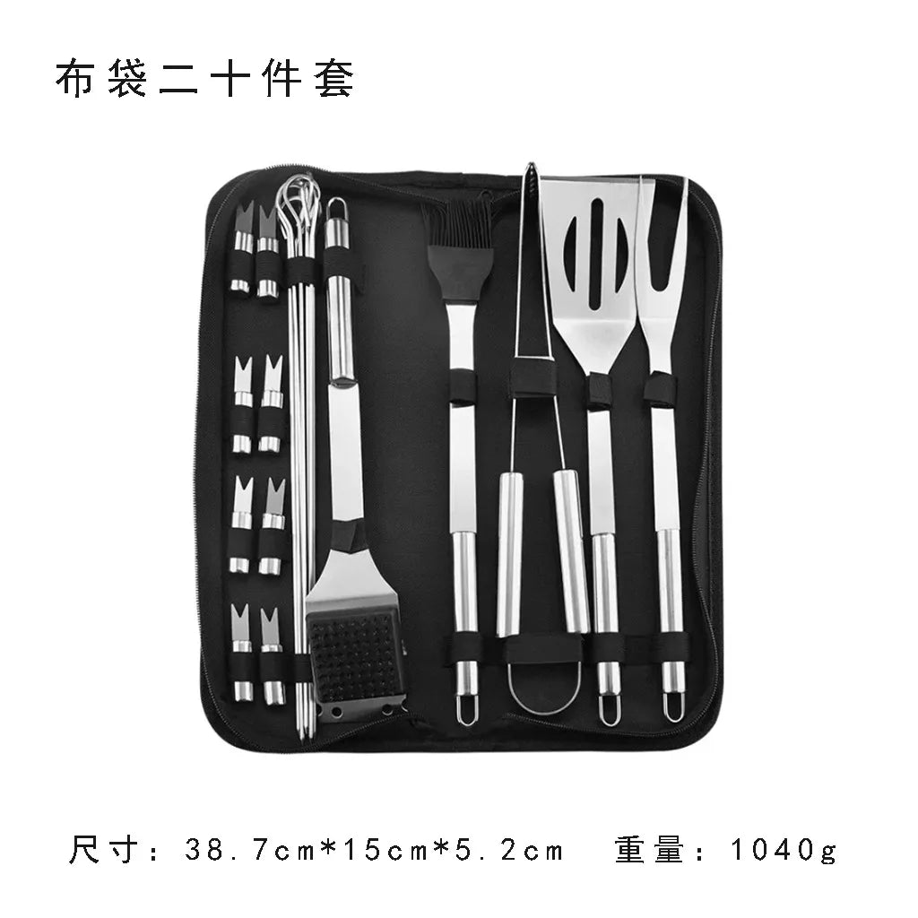 BBQ Grilling Utensil Accessories Tool Kit