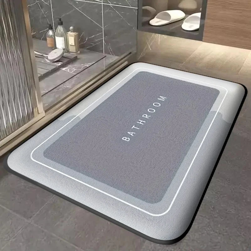 Thickened Bathroom Quick Absorbent Non-Slip And Dirt Resistant Mat