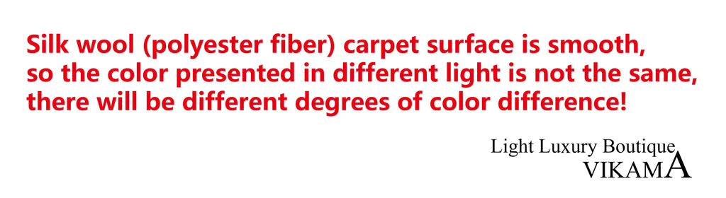 Silk Wool Rugs Multi-Room Tie-Dye Non-Slip Washable Carpet Mats
