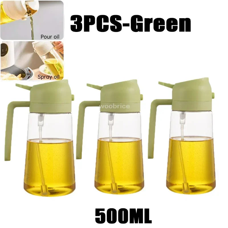 Oil Spray Dispenser Seasoning Accessories Oil Cruet Bottle Sprayer Container