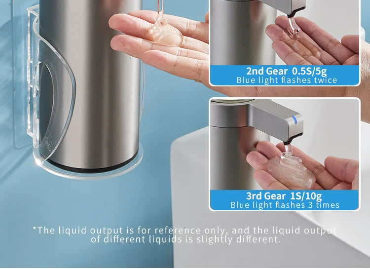 Kitchen Soap and/or Hand Sanitizer Automatic Sensor With Smart Electric Dispenser 304 Stainless Steel
