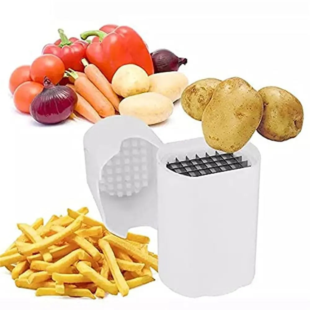 1PCS French Fry Cutter Natural Cut Rapid Multi-Vegetable Tool