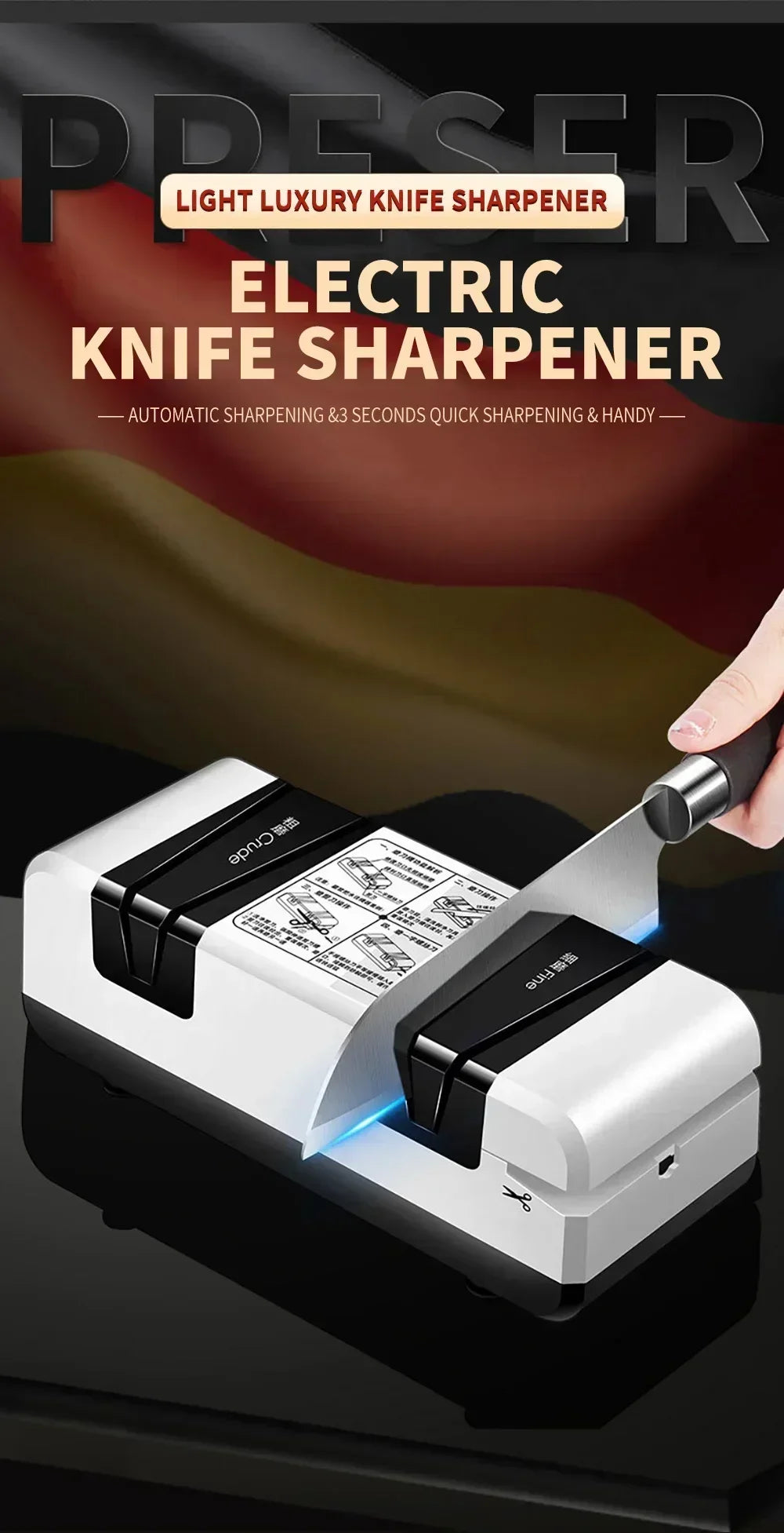 Multi Functional Electric Knife and Tool Sharpener