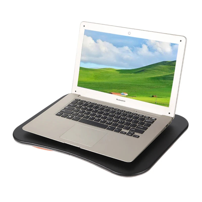 Multifunctional Laptop Desk With Foam Particle Filled Cushion & Hard Mouse Pad
