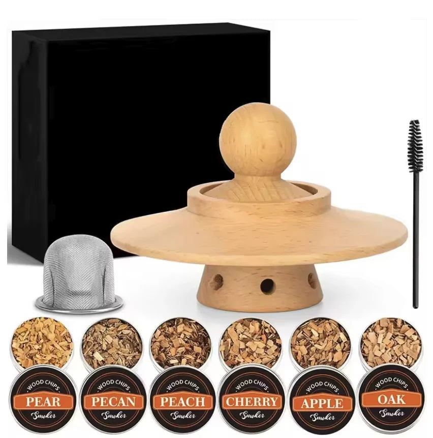 Whiskey Smoker Kit with Wood Chips