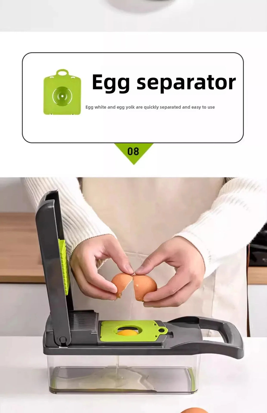 2026 Hot Selling Item 16 in 1 Handheld Slicers Dicers Graters, Multifunctional Vegetable Chopper - Lovies Kitchenwares