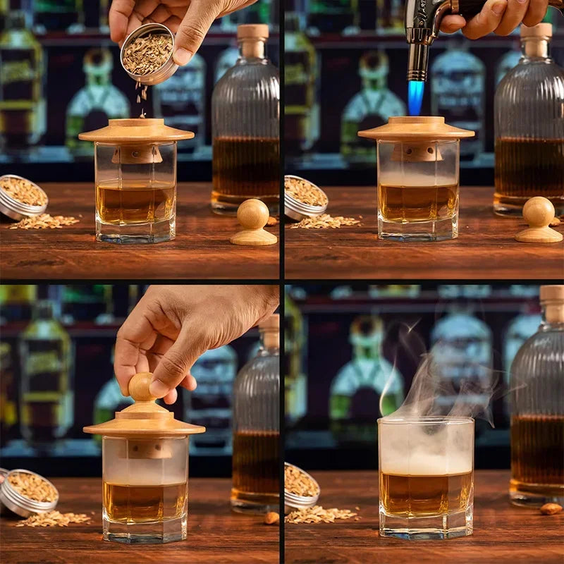 Whiskey Smoker Kit with Wood Chips