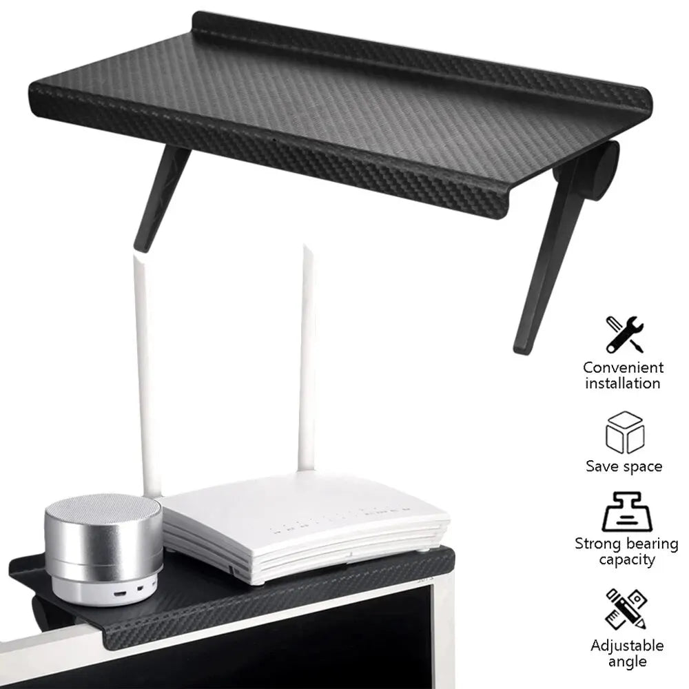 1PC Computer and TV Screen Storage Rack Wireless Router Set-top Box Rack