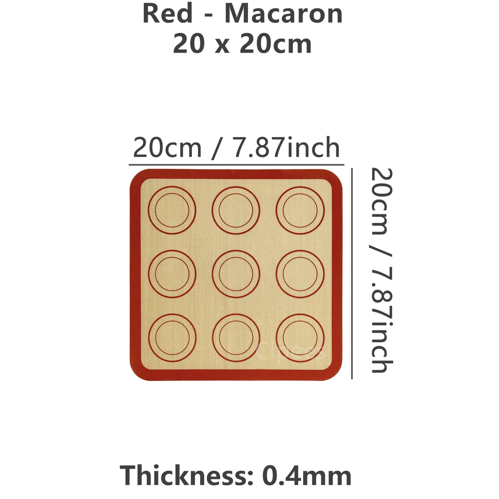 1PC Silicone Baking Mat for Oven, Reusable Non Stick Heat Resistant Bakeware Liner