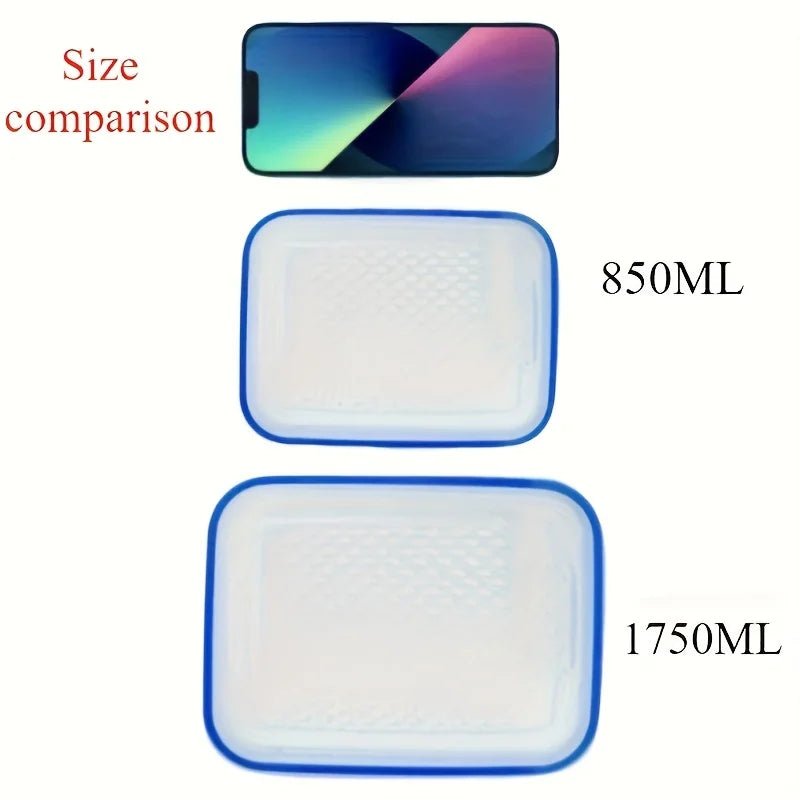 4pcs/Set Leak-Proof Food Storage Containers-Airtight, Stackable Meal Prep Boxes-Suitable for Fruits, Vegetables, Meat & Grains - Lovies Kitchenwares