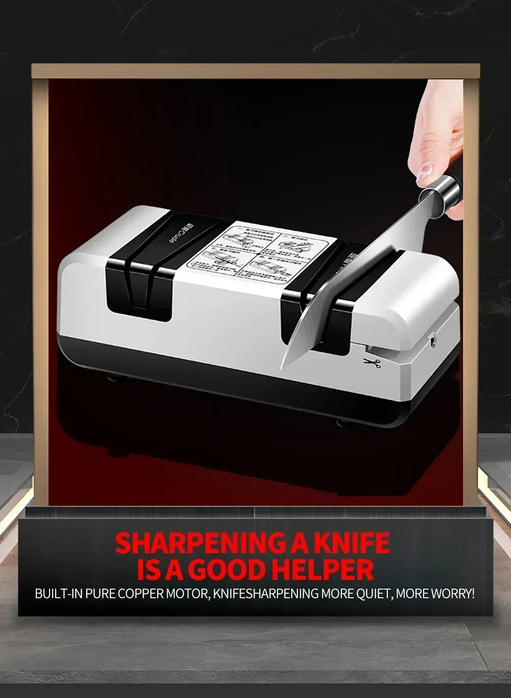 Multi Functional Electric Knife and Tool Sharpener